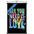 thumbnail image 3 of Jason Naylor - All You Need Is Love Wall Poster with Wooden Magnetic Frame, 22.375" x 34", 3 of 3