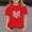 Red, variant on Frwgonr Girls Weekend T-Shirts Mama's Boy Tee Shirt Top Summer Short Sleeve Clothes for Mother's Day Black, Size 2-14 Years