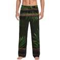 thumbnail image 2 of Lsque Framed Greenery Wall Art Print Men's Pajama Pants, Lounge Pant - Comfortable Home Wear,Elastic Waistband, Stylish Design-X-Large, 2 of 9