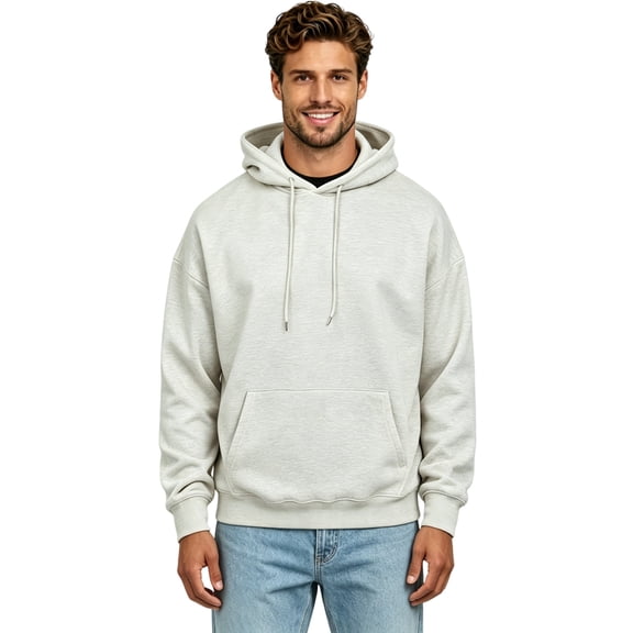 CYiJun Men's Hoodie Casual Drawstring Pullover Fleece Hooded Sweatshirt,Sizes S-5XL