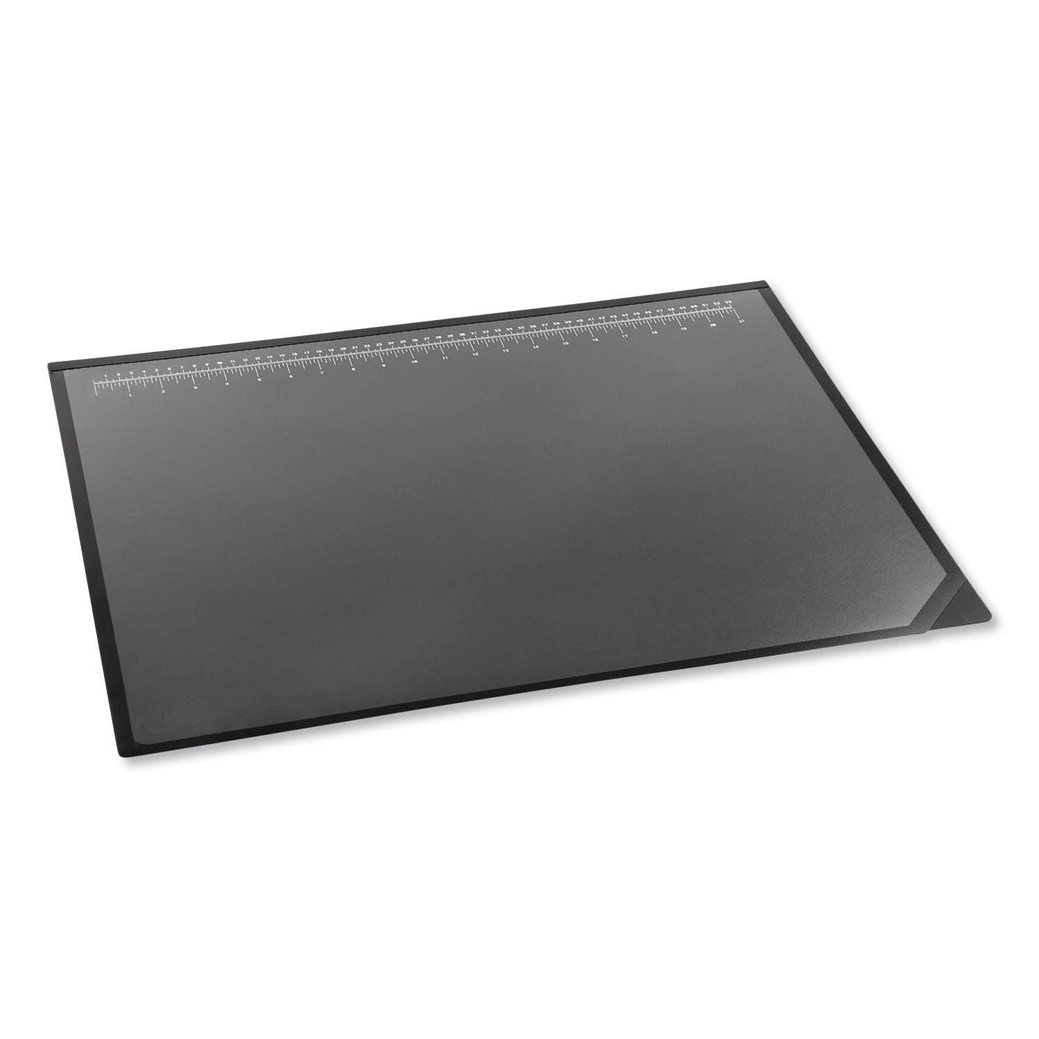 Artistic Lift-top Pad Desktop Organizer With Clear Overlay, 24 X 19, Black