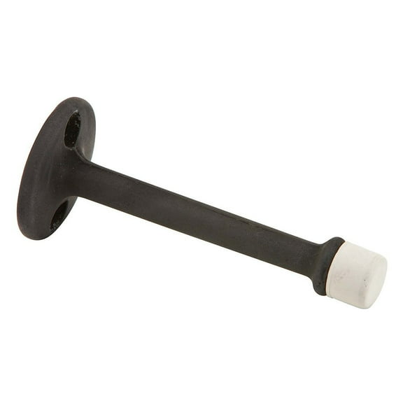 Ives Ws65 Burnished Cast Aluminum Rigid Baseboard Door Stop 3 3/4" Projection - Bronze