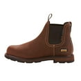 thumbnail image 3 of ARIAT WORK Men's Groundbreaker Chelsea Waterproof Steel Toe Work Boot Dark Brown - 10024983  BROWN, 3 of 4