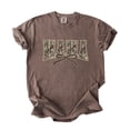 thumbnail image 7 of Mama Camo Varsity Letter T-Shirt for Women - Coquette Bow Graphic Tee - Trendy Mom Shirt Espresso Shirt Adult Medium, 7 of 7