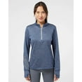thumbnail image 1 of Women`s Brushed Terry Heathered Quarter-Zip Pullover, 3XL, 1 of 1