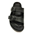 thumbnail image 3 of Wonder Nation Girls 2 Strap Buckle Sandals, 3 of 5