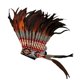 thumbnail image 5 of Diadema con plumas artificiales para cosplay, actuaciones en el escenario y Halloween., 5 of 8