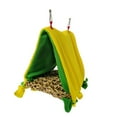 thumbnail image 4 of Bird Parrot Colgante Percha Tienda Jaula Cama Triángulo Hamaca Amarillo Zulema Hamaca triangular Parrot Perch, 4 of 6