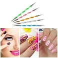 thumbnail image 4 of Juego de cepillos para uñas con pegatinas para uñas, bolígrafos para puntear, pinzas para recoger Abanopi Plumas de uñas, 4 of 7