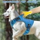 thumbnail image 4 of Arnés táctico para perros WINGOIN azul para perros grandes reflectante, 4 of 5