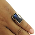 thumbnail image 2 of Natural Labradorite Gemstone Ring, Solid 925 Sterling Silver Ring, Rectangle Labradorite Ring, June Birthstone Ring, Statement Ring, Dainty Ring, Antique Proposal Ring For Women (labradorite, 3), 2 of 4