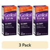 (3 pack) GenTeal Tears Severe Day + Night Gel Lubricant Eye Drops, 0.3 fl oz