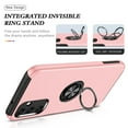 thumbnail image 5 of JTCASES for Samsung Galaxy A42 5G Case, Car Mount Bracket 2-layer Hybird Shockproof PC TPU Anti-fall Slim Fit Lightweight Magnetic Cover for Samsung Galaxy A42 5G（6.6" 2022) - Rosegold, 5 of 7