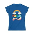 thumbnail image 4 of Pride LGBT Flag Lesbian Pride Month Transgender Gay Rainbow Shirts for Women, 4 of 8