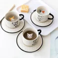 thumbnail image 4 of Cat Relief Ceramics Mug with Tray, 3D Animal Cat Claw, Porcelain Cup, Coffee Milk Tea Handle, Novelty Gifts (2,200ml), 4 of 7