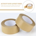 thumbnail image 6 of Kraft Paper Tape for Packaging Use with Excellent Adhesion and Tensile Strength 2 Rolls, 6 of 6