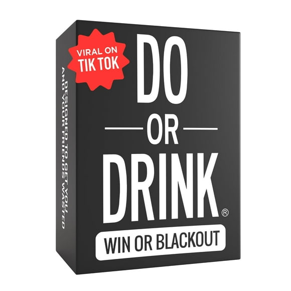 Do Or Drink Jeux de Cartes à Boire pour Adultes - Jeux Amusants pour Soirées de Jeux et Fêtes - Cadeau de 21e Anniversaire et Jeux de Fête de Bachelorette avec 350 Cartes et 175 Défis Qui Vous Aident à Boire