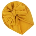 thumbnail image 4 of Txlixc Gorra de capucha para bebés, bufanda de arco retro para niños pequeños, gorra elástica para niñas y niños recién nacidos Txlixc moda, 4 of 7