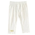 thumbnail image 2 of DJDLJWCJ Baby Girls Wide Leg Joggers Pants Elastic Waist Breathable Ribbed Casual Pants Solid Color Stretch Soft Pants Gray Size 18-24M, 2 of 10
