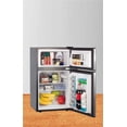 thumbnail image 4 of RCA 3.2 Cu. Ft. Two Door Compact Refrigerator with Freezer RFR834, Stainless Steel, 4 of 5
