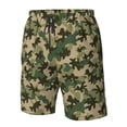thumbnail image 5 of Naloa Camouflag Men's Beach Shorts, Surfing shorts, Swim trunks, Quick Dry Swim Trunks for Surfing Beach Fun - Large, 5 of 9