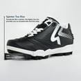 thumbnail image 6 of Ringor Swift Step Pro TPU Softball Cleat - Black - Women's Size 11, 6 of 10