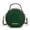 Green, variant on MKF Collection Ynnari Women Crossbody Croc-Embossed Round Chic Handbag Top Handle by Mia K - Orange