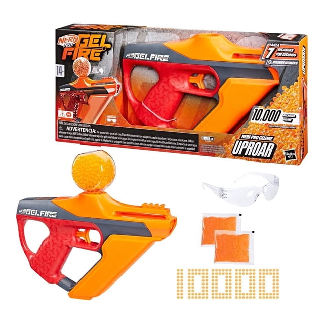 Lanzador Hasbro Nerf Gel Fire Uproar