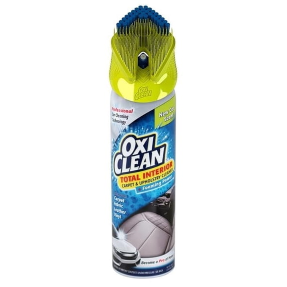 OxiClean Carpet and Upholstery Cleaner Foam New Car Scent 19 oz - Case of 6