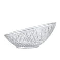thumbnail image 4 of STPgoods Clear Glass Fruit and Candy Bowl Slanted Cut Relief Serving Bowl, 4 of 8