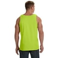 thumbnail image 2 of Fruit of the Loom Adult 5 oz. Cotton Tank Top, SAFETY GREEN, Men Size M, 2 of 3