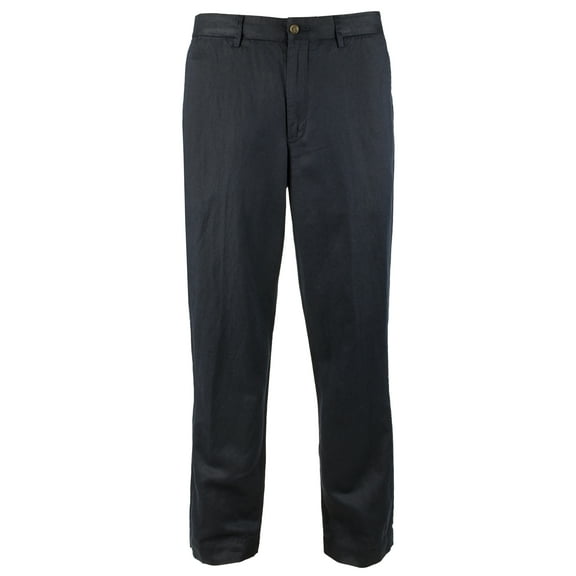 Men's Linen Blend Straight-Fit Pants-AN-40WX32L