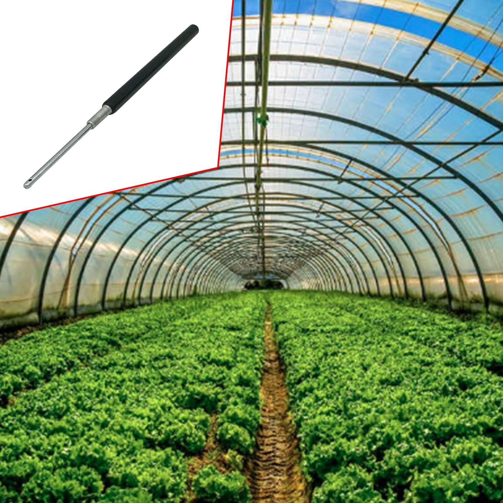 figatia Greenhouse Automatic Window Opener Greenhouse Window Opener Greenhouse Automatic Vent Opener for Breeding Flower Cultivation A