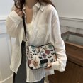 thumbnail image 4 of Bolso de hombro de estilo extranjero con diseño de nicho literario para mujer, bolso de mano nuevo de 2024, solo un hermoso bolso para mujer, 4 of 5