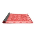 thumbnail image 2 of Ahgly Company Indoor Rectangle Abstract Red Modern Area Rugs, 2' x 4', 2 of 4