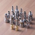 Koolleo 18pcs Fast Joint Kit 1/4 Inch Air Line Hose Compressor Fitting