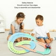 thumbnail image 3 of Race Car Track Set Glow In Dark Changeable Flexible Soft Race Car Track Building Toys For Boys Girls, 3 of 5