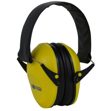 Yellow Ear Muff Hearing Protection (Best Ear Protection For Formula 1)