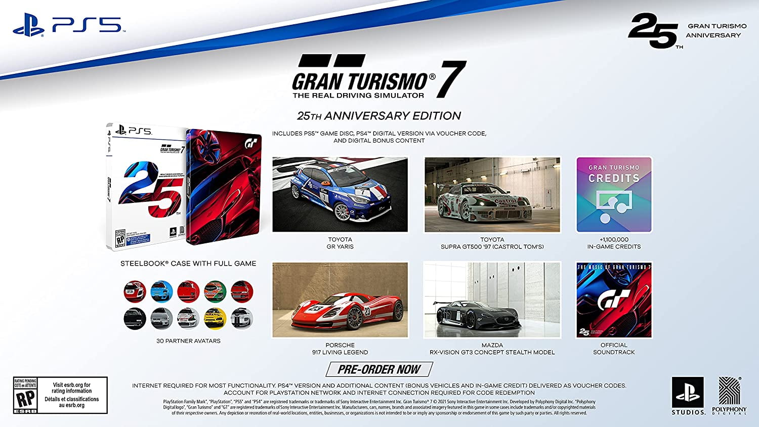 Gran Turismo 7 - 25Th Anniversary Edition (Ps5) : Buy Online at Best Price  in KSA - Souq is now : Videogames