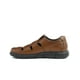 thumbnail image 5 of Sandalia Merano para caballero en piel ajuste T Color Cognac cafe 25, 5 of 6