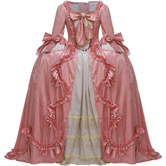 Court Rococo Baroque Ball Dresses 18th Century Georgian Era Costumes Dress Victorian Ball Gown