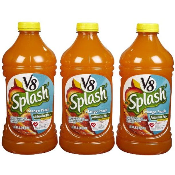 V8 Splash Mango Peach Flavored Juice