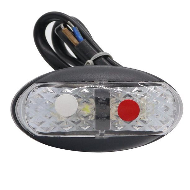 Kuymtek Lámpara Liquidación Marcador Lateral LED Roja + Blanca para Remolque Camión