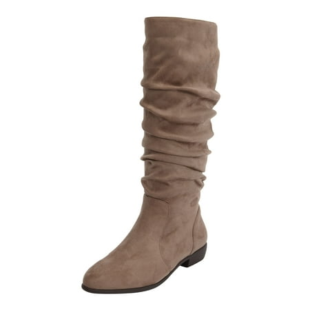 

Comfortview Shelly Wide Calf Slouch Boot Tall Knee High Women s Winter Shoes (Wide Widths Available)