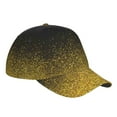 thumbnail image 3 of Uemuo Gold Glitter Gradient Pattern Baseball Cap Golf Dad Hat Adjustable Original Classic Low Profile Cotton Hat Unconstructed Plain Cap Men Women, 3 of 9