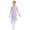 Light Purple, variant on Kids Girls Shiny Rhinestone Jazz Latin Dance Dress Backless Ballet Lyrical Gymnastic Leotard Dress Ballroom Dancewear Ivory 6