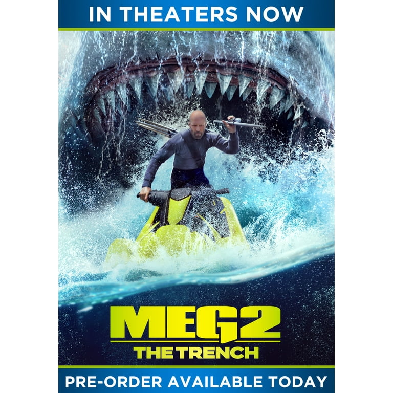 Meg 2: The Trench Best Buy Exclusive 4K + Blu-ray Steelbook