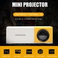thumbnail image 1 of Yeacher Mini Projector Portable Video Projector Outdoor Movie Projector with HD USB AV Interfaces Remote Control 400 lux LED LCD Portable Home Theater Projector for Video TV Movie Party Game Outdoor, 1 of 8
