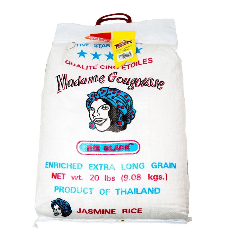 MADAME GOUGOUSSE JASMINE RICE 20 LB