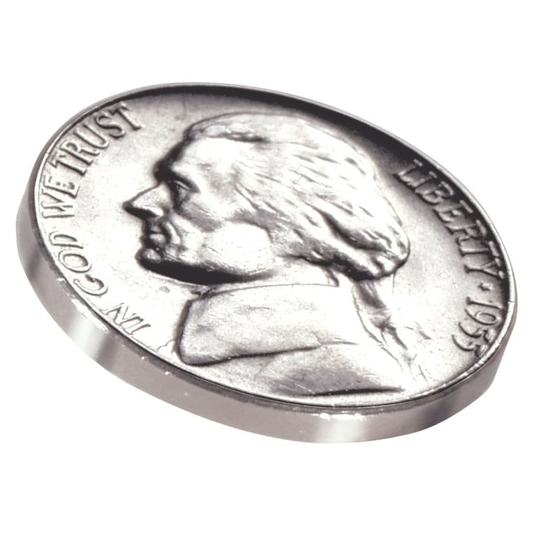 Loftus Two Headed Nickel Prank Magic Trick Make Your Own Luck Silver